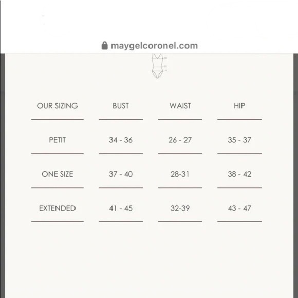 Maygel Coronel Bruma Black Swimsuit One Size Fits S M L - Picture 10 of 15